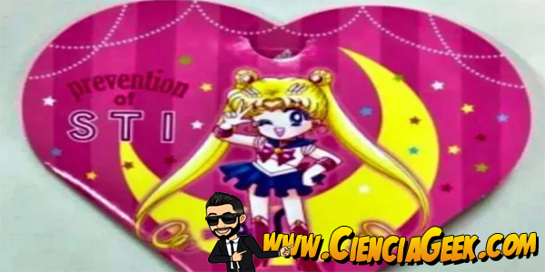 Regalan condones de Sailor Moon para fomentar la prevención