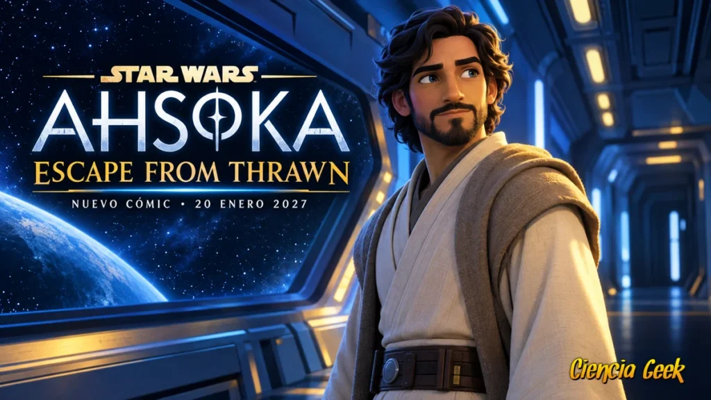Ahsoka: Escape from Thrawn contará la fuga de Ezra en un nuevo cómic en enero de 2027