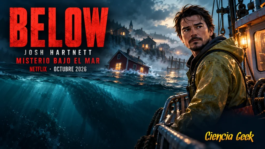 Below en Netflix: nueva serie con Josh Hartnett y un misterio bajo el mar en octubre de 2026