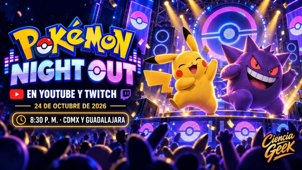 Pokémon Night Out en YouTube y Twitch: horario para México y fecha de transmisión en 2026