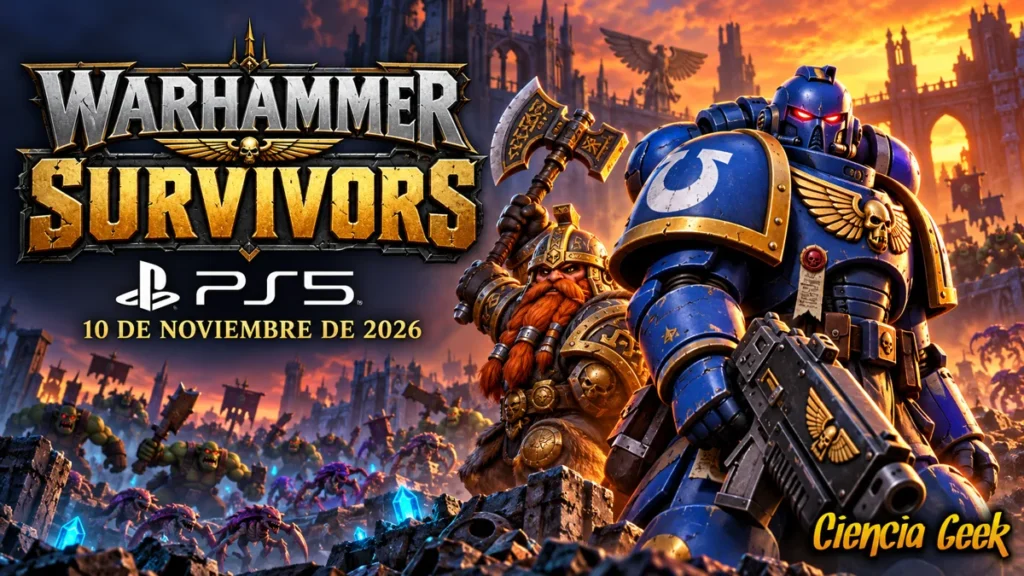 Warhammer Survivors para PS5: novedades del 10 de noviembre de 2026